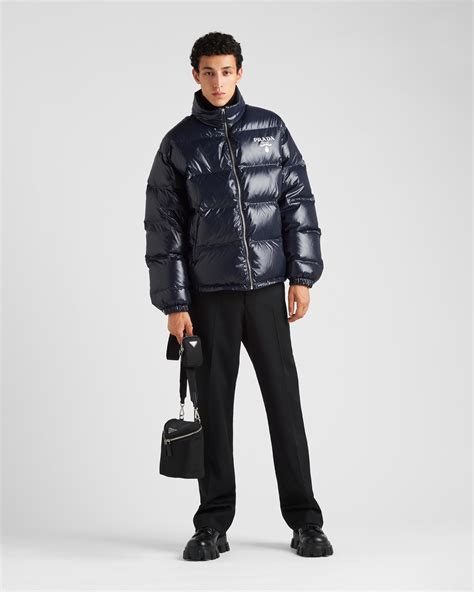 prada coat mens|prada down jacket men's.